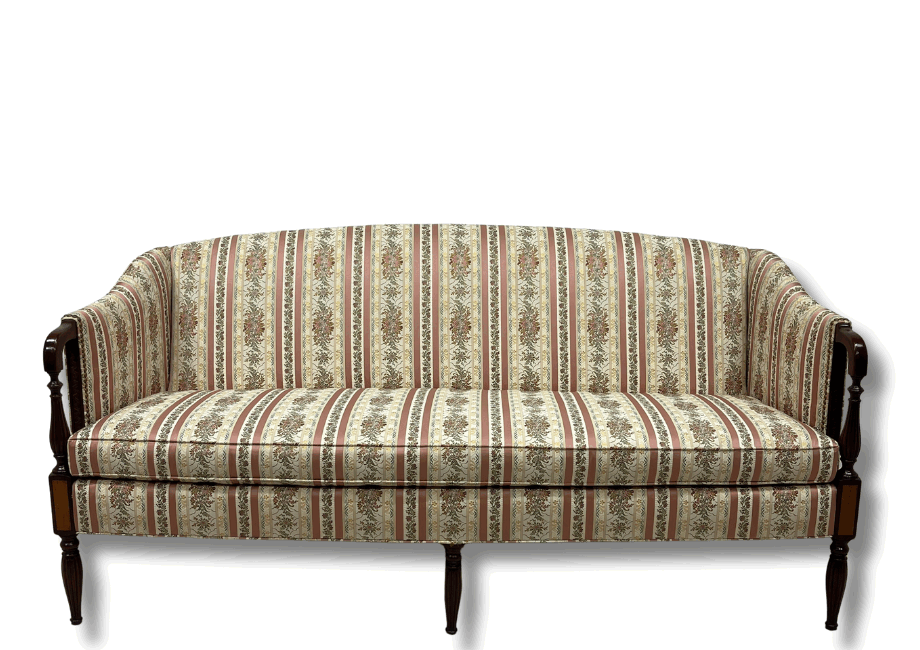 ソファ３P　ヒッコリーチェア Hickory Chair Co Mahogany Sofa アメリカ製